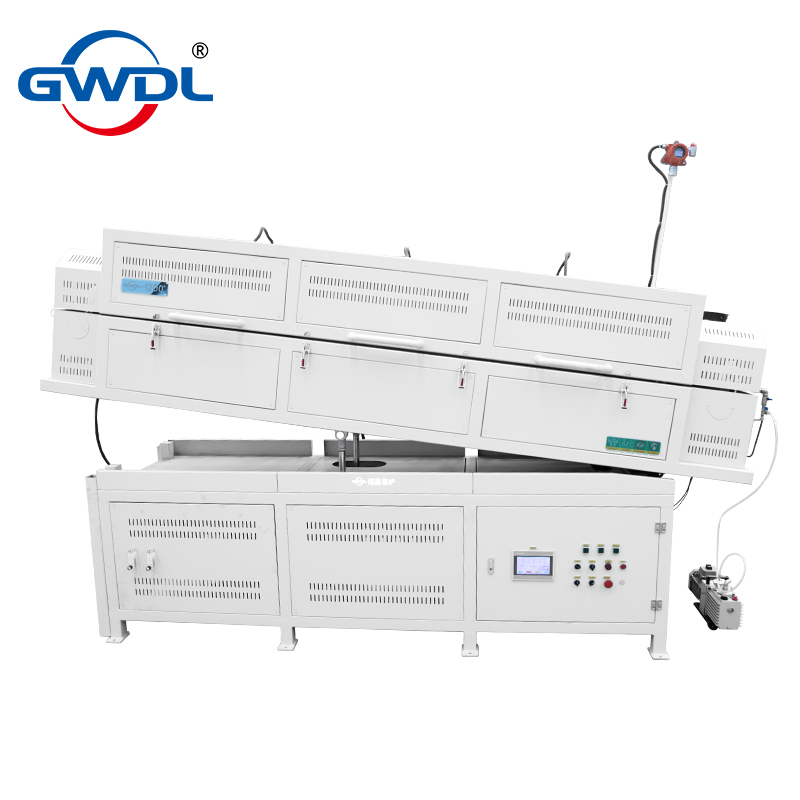 GWDL1200度真空气氛回转炉管式炉310S不锈钢炉管